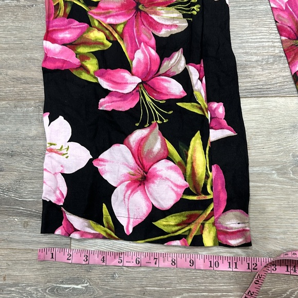 Rayon/Linen Pocket Wide Leg - Picture 2 of 10